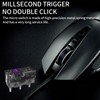 NoirVogel KAILONG MFD70-X 150M Mouse Micro Switch (4Pcs, Purple-Gold), 0.74N,