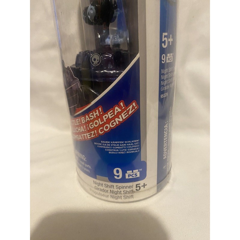 Mega Bloks Skylanders Night Shift Spinner 5+ Build! Battle !