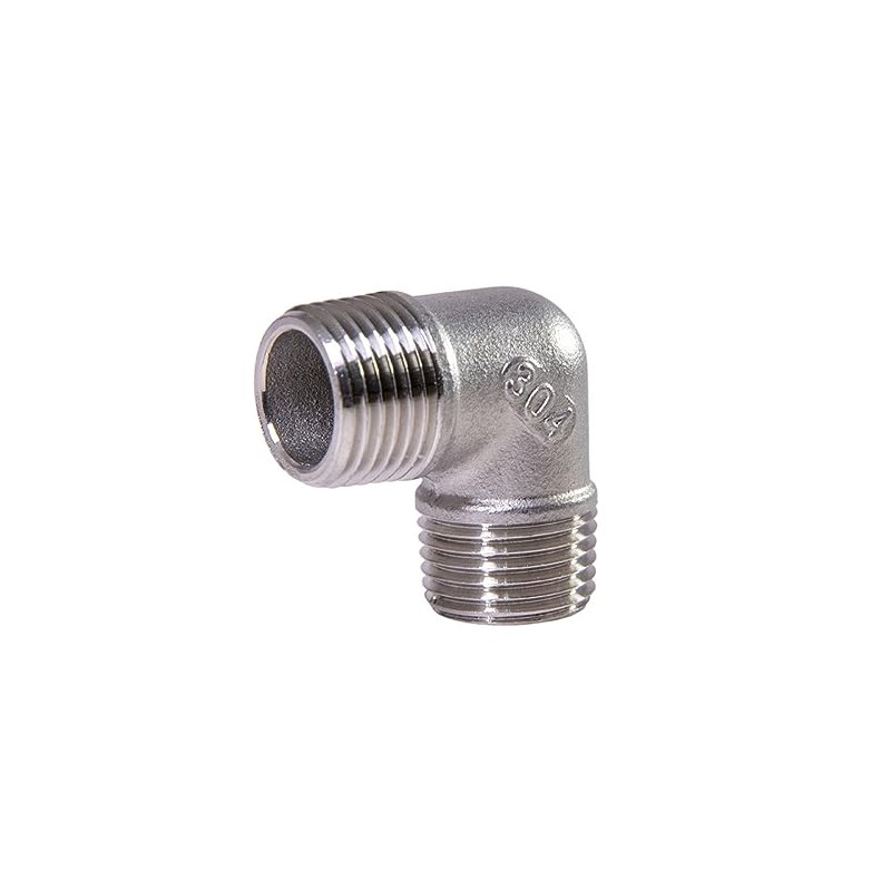 LOZOME 90 Degree 1" Male to Male Thread Elbow NPT
