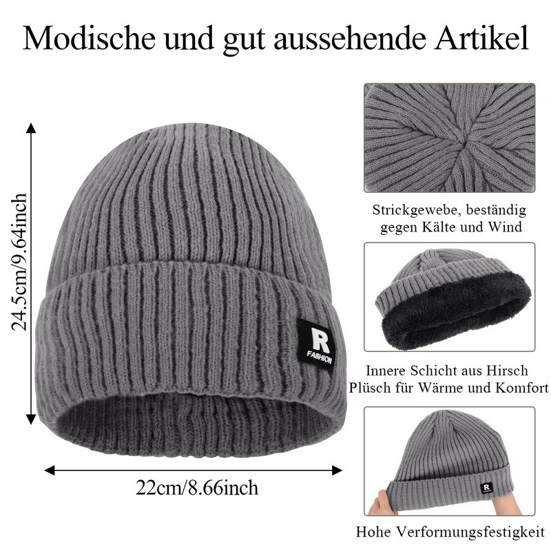 Beanie Hat Men Women Winter Beanie Hat Warm Winter Hat