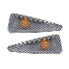 2 x Side Indicator Indicator Light Indicator Left Right Compatible with Dacia Sandero 2008-2012 Renault Thalia Symbol 2008-2013 8200602765 8200602763