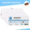 100 Dividers for A4 Folders, Recycled Cardboard, Made in Germany,