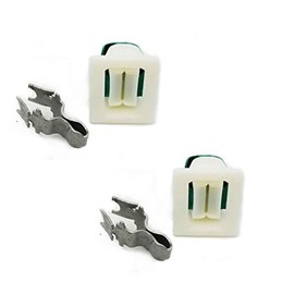 (2 Pack) Dryer Door Catch and Latch Kit for Maytag, Amana, Whirlpool, Frigidaire, Kenmore, Speed Queed, Admiral, Roper and More