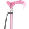 Classy Walking Canes CWC4170PKD Diamonds & Pearl Cane - Pink
