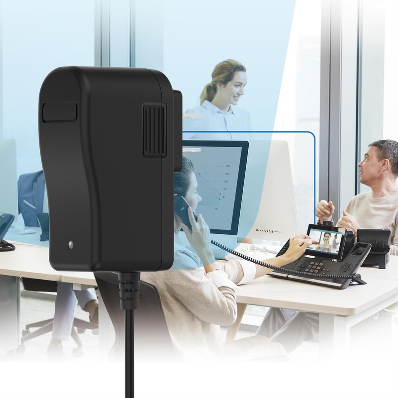 5V 1.2A Power Adapter for Yealink T53W T43U, VoIP Phone