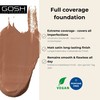 GOSH Dextreme Full Coverage Foundation 30ml I liquid, moisturising make-up