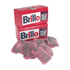 Brillo W240000 Steel Wool Soap Pad, Box of 10