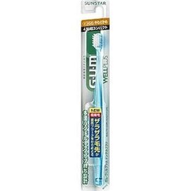 Sunstar Gum Well Plus Dental Brush #366 Soft 4 Rows Ultra Compact *Color Not Selected x 4 Pieces
