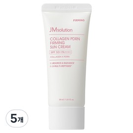 JM Solution Collagen PDRN Firming Elasticity Sun Cream SPF50+ PA++++, 5 pieces, 30ml / 제이엠솔루션 콜라겐 PDRN 퍼밍 탄력 선크림 SPF50+ PA++++, 5개, 30ml