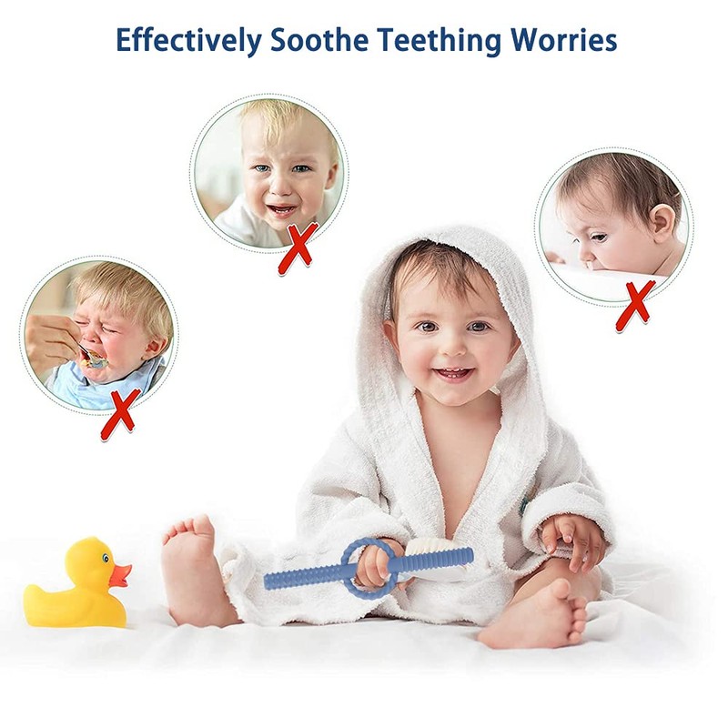 Baby Teether Toys - TV Remote Control Shape Silicone Toddler