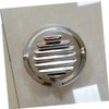 Gadpiparty Stainless Steel Rainproof Air Vent Protector Cover Louvered Grille
