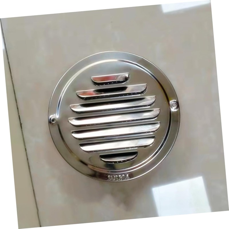 Gadpiparty Stainless Steel Rainproof Air Vent Protector Cover Louvered Grille