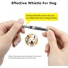 RIGRIN Pet Training Whistle with Dog Training Clicker with whistle