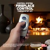 Fireplace Remote Control Kit RCST, On/Off Thermostat LCD Compatible with