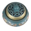 Incense Burner Ceramic Colour Enamel Exquisite Pattern Retro Incense Cone