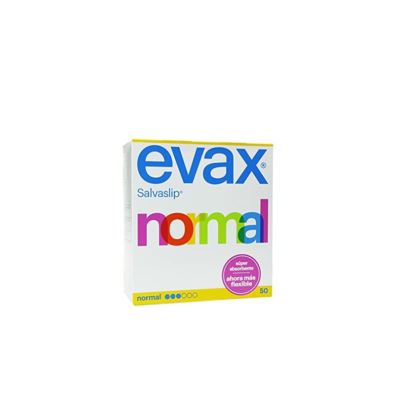 Evax Normal Soft Pantiliner, 50