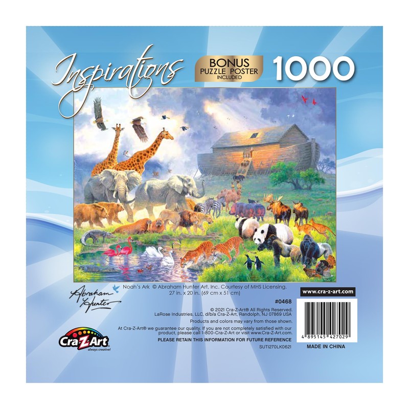 RoseArt - Inspirations - Noah's Ark - 1000 Piece Jigsaw