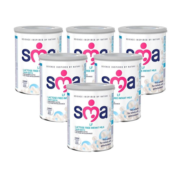 SMA Lactose Free Infant Milk, 400g | x6 Pack