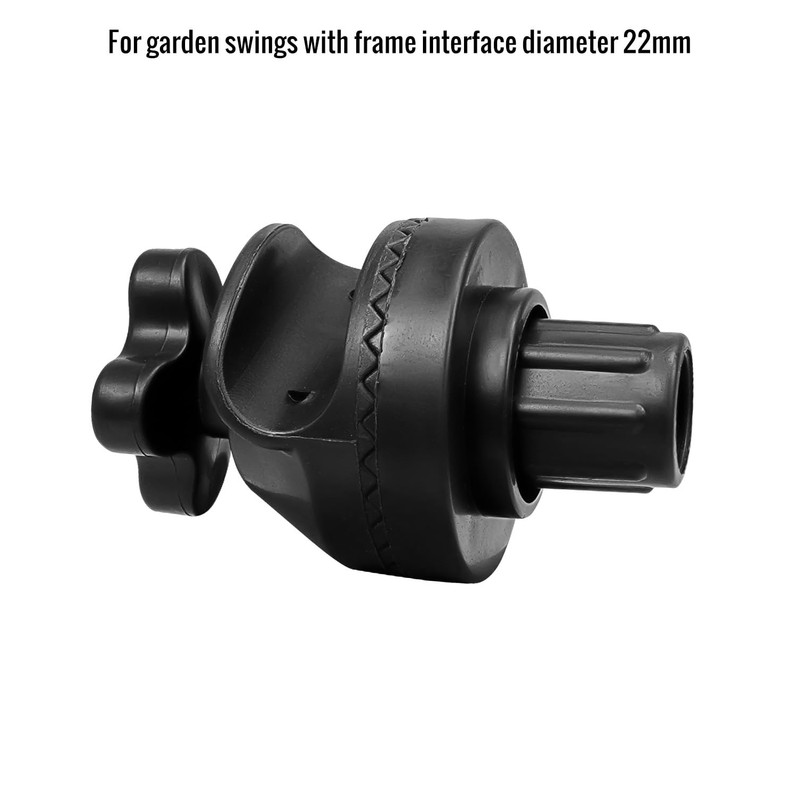 2 Pcs Garden Swing Plastic Fittings, Swing Frame Plastic Fitting