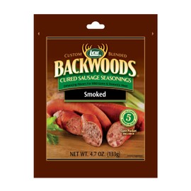 LEM Backwoods Cured Sausage Seasoning with Cure Packet, Smoked Sausage