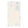 Midori 89572006 Single Pencil Notebook with Envelope, Flower Colored Washi,
