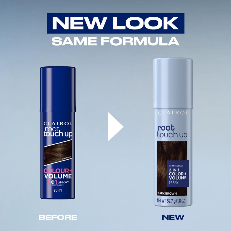 Clairol Root Touch-Up Color + Volume 2-in-1 Temporary Spray, Light