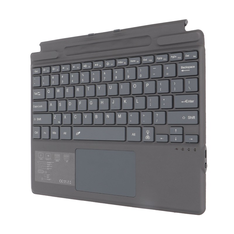 Notebook Bluetooth Wireless Keyboard Ultra Slim Portable with Touchpad Colorful