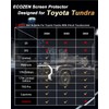 Screen Protector for 2022-2026 Toyota Tundra - 14-Inch Matte Tempered
