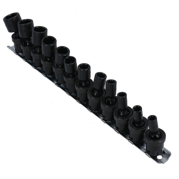 Swivel Wobble Metric Shallow Impact Sockets 1/4in Drive 5 –