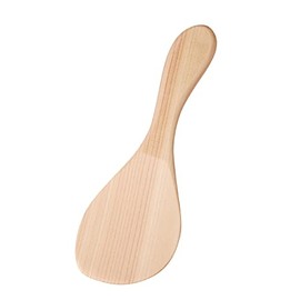 Yamaco 78307 Temahima Kobo Cypress Friendly Rice Spoon, Medium, Made in Japan, Easy to Use, Hinoki, Wood, Simple, Unpainted, Kitchen Tool, Cookware, Cooking, Texture-friendly