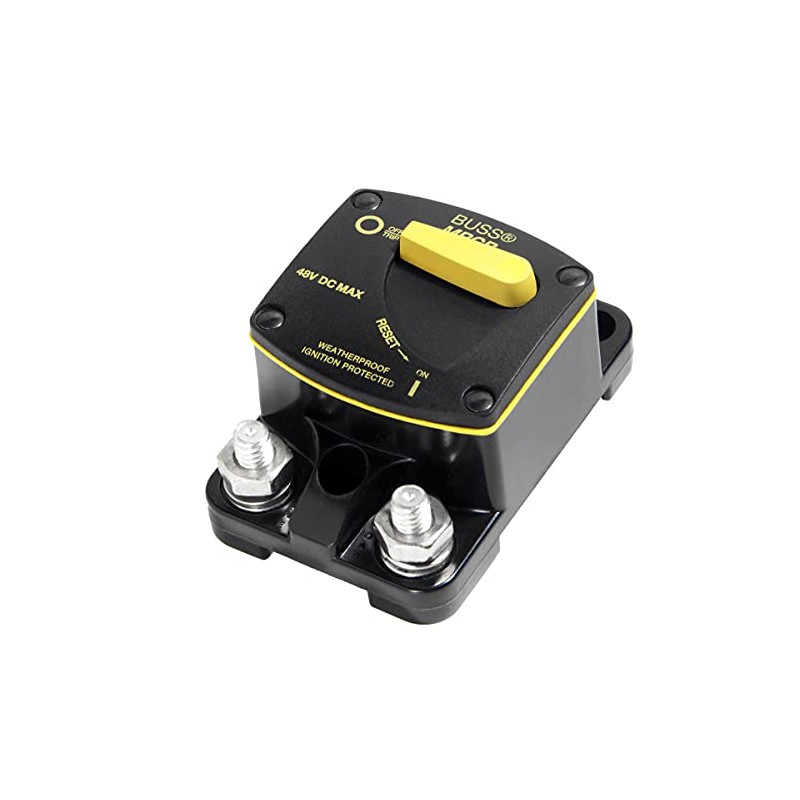 Bussmann CB187F-50 Weatherproof Marine Rated High Amp Type III Flush