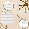 Baby Changing Topper with 80 cm Back Panel, 53 x