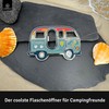 LANOLU Bottle Opener Magnet Camping, Camper Gifts, Motorhome Gift, Camping
