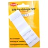 Kleiber 35 mm Double Hook Bra Extender, White