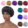 Anevous 1 x Satin Bonnet Night Cap, Silk Cap, Silk