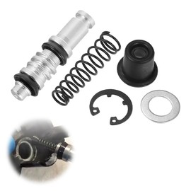 Motorcycle Master Cylinder Repair Kit 11mm Brake Piston & Clutch Repair Kit for Motorcycles Brake Master Cylinder Repair Set with Spacer Spring