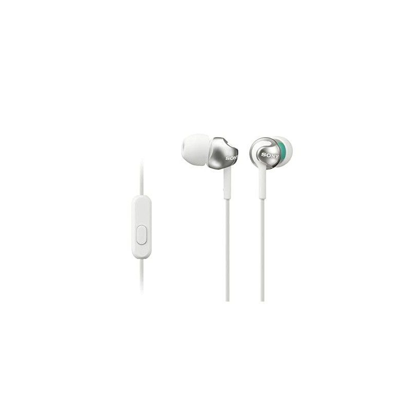 Sony MDREX110AP/W Con micrófono In-ear Blanco