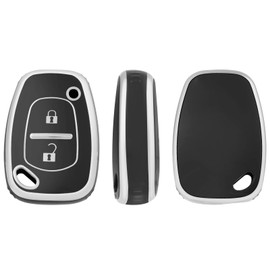 OFFCURVE Key Case Car Key Cover Key Case Protective Cover for Renault Trafic Master MK2 Kangoo Opel Vauxhall Vivaro Movano Nissan Primastar Interstar Kubistar