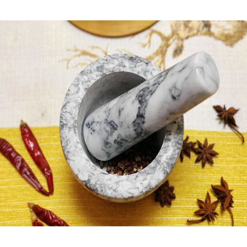 Marble Replacement Pestle only， 5.3 in (Only Pestle [Mortar is