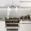 SNDOAS 30in Under Cabinet Range Hood Stainless Steel 800CFM Touch