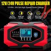 MBUMJPIH Battery Charger 6-Amp 12V and 24V Fully-Automatic Smart Car