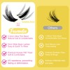 Fowendia Manga Lashes Cluster Lashes C D Curl DIY Lashes