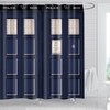 Boyouth Police Box Door Pattern Digital Print Bath Shower Curtains