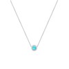 Elli Women's Vintage Boho Howlite Pendant Necklace in 925 Sterling