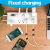 Coufce 100 PCS Cable Clips Adhesive Cord Clips for Wires