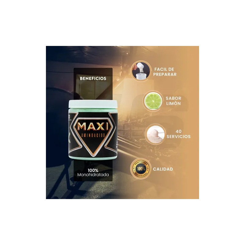 Maxi Suplementos Aminoácidos En Polvo 400g