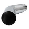 Chromed Exhaust Elbow,5" * 23", 4"ID, 45 Degree