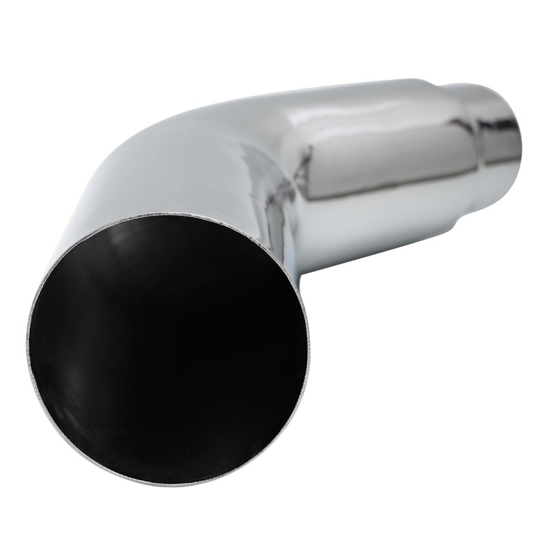 Chromed Exhaust Elbow,5" * 23", 4"ID, 45 Degree