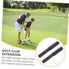 WOONEKY 2sets Shaft Extender Golf Graphite Shafts Extender Stick Pp
