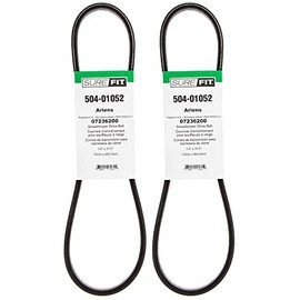 SureFit Auger Drive Belts Replacement for Ariens 07236200 ST824 ST1028 ST924 ST1132 ST1024 ST1336 Snow Blowers 2 Pack
